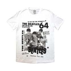 The Beatles - T-shirt - Adulte (Blanc)
