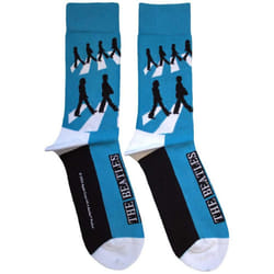 The Beatles - Chaussettes ABBEY ROAD - Adulte (Bleu)