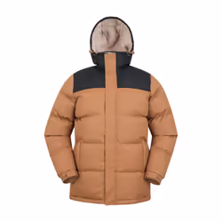 Mountain Warehouse - Veste matelassée SNOW - Homme (Brun clair)