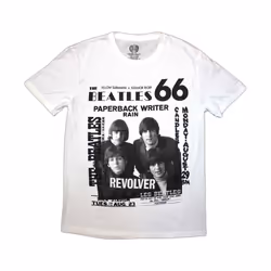 The Beatles - T-shirt - Adulte (Blanc)