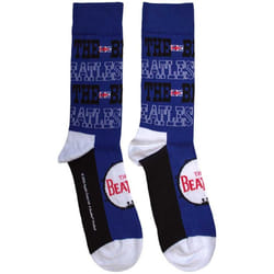 The Beatles - Chaussettes - Adulte (Bleu)