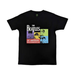 The Beatles - T-shirt US - Adulte (Noir)