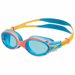 Speedo - Lunettes de natation 2.0 - Enfant - Taille unique (Bleu / Jaune)
