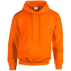 Gildan - Sweat à capuche - Adulte (Orange fluo)