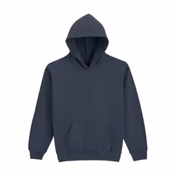 Gildan - Sweat à capuche SOFTSTYLE - Enfant (Gris foncé chiné)