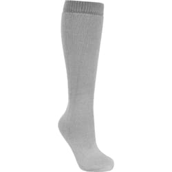 Trespass - Chaussettes de ski - Enfant unisexe (Gris platine)