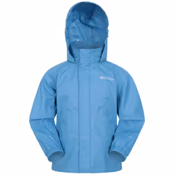 Mountain Warehouse - Veste imperméable PAKKA - Enfant (Bleu)