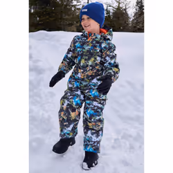 Mountain Warehouse - Combinaison de ski ALL IN ONE - Enfant (Kaki foncé)