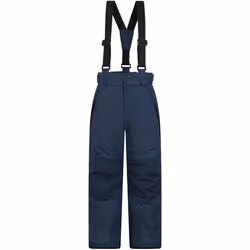 Mountain Warehouse - Pantalon de ski FALCON EXTREME - Enfant (Bleu foncé)