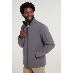 Mountain Warehouse - Veste polaire BERNARD - Homme (Gris foncé)