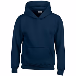Gildan - Sweat à capuche - Enfant (Bleu marine)