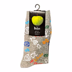 The Beatles - Chaussettes LOVE - Femme (Gris)