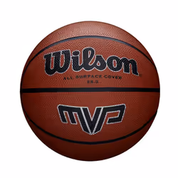 Wilson - Ballon de basket MVP V2 - Taille Taille 5 (Marron)