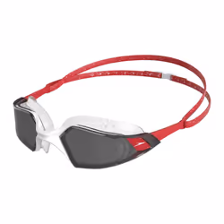 Speedo - Lunettes de natation AQUAPULSE PRO - Taille unique (Rouge / Blanc)