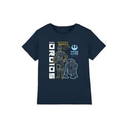 Star Wars - T-shirt REBEL DROIDS - Enfant (Bleu marine)