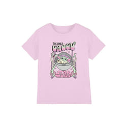 Star Wars: The Mandalorian - T-shirt - Enfant (Rose)