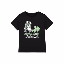 Star Wars - T-shirt LUCKY ASTROMECH - Enfant (Noir)
