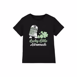 Star Wars - T-shirt LUCKY ASTROMECH - Enfant (Noir)