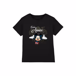 Disney - T-shirt - Enfant (Noir)