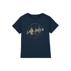Star Wars - T-shirt LONG LIVE THE JEDI - Enfant (Bleu marine)