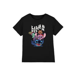 Lilo & Stitch - T-shirt - Enfant (Noir)