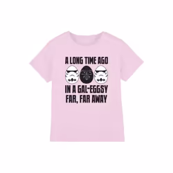 Star Wars - T-shirt GALEGGSY FAR, FAR AWAY - Enfant (Rose)