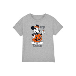 Disney - T-shirt HELLO PUMPKIN - Enfant (Gris chiné)
