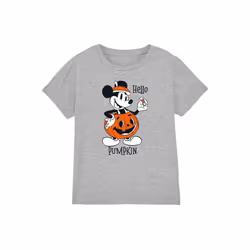 Disney - T-shirt HELLO PUMPKIN - Enfant (Gris chiné)