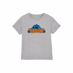 Lilo & Stitch - T-shirt HALLOWEEN HIDE - Enfant (Gris chiné)