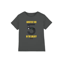 Star Wars - T-shirt GREATEST KID - Enfant (Charbon)