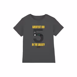 Star Wars - T-shirt GREATEST KID - Enfant (Charbon)