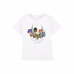 Star Wars - T-shirt YOUNG JEDI ADVENTURE THE FORCE IS WITH US - Enfant (Blanc)