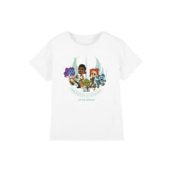 Star Wars - T-shirt YOUNG JEDI ADVENTURE THE FORCE IS WITH US - Enfant (Blanc)