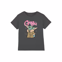 Star Wars: The Mandalorian - T-shirt - Enfant (Charbon)