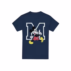 Disney - T-shirt - Homme (Bleu marine)