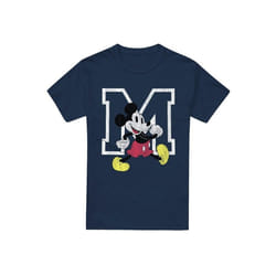 Disney - T-shirt - Homme (Bleu marine)