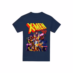 Marvel - T-shirt X-MEN - Homme (Bleu marine)