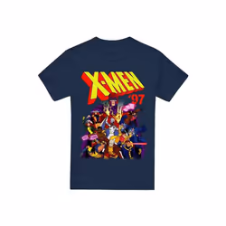 Marvel - T-shirt X-MEN - Homme (Bleu marine)