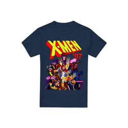Marvel - T-shirt X-MEN - Homme (Bleu marine)