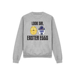 Star Wars - Sweat LOOK SIR, EASTER EGGS - Adulte (Gris chiné)