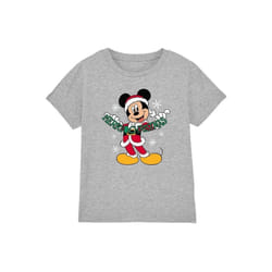 Disney - T-shirt MERRY CHRISTMAS - Enfant (Gris chiné)