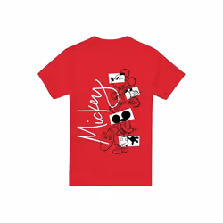 Disney - T-shirt - Homme (Rouge)