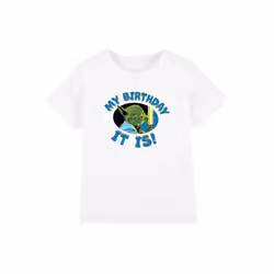 Star Wars - T-shirt MY BIRTHDAY IT IS - Enfant (Blanc)