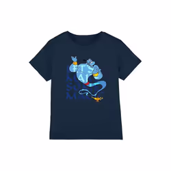 Aladdin - T-shirt LET'S MAKE SOME MAGIC - Enfant (Bleu marine)