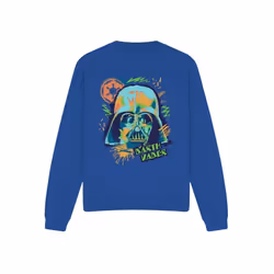 Star Wars - Sweat 90S - Adulte (Bleu roi)
