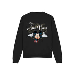 Disney - Sweat ITALIAN - Adulte (Noir)