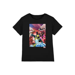 Marvel - T-shirt X-MEN TEAM DEFEND - Enfant (Noir)