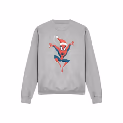 Spider-Man - Sweat HOLIDAY OUTFIT - Adulte (Gris chiné)