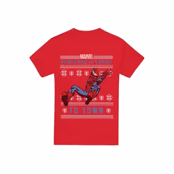 Spider-Man - T-shirt - Homme (Rouge)