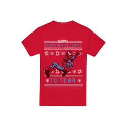 Spider-Man - T-shirt - Homme (Rouge)